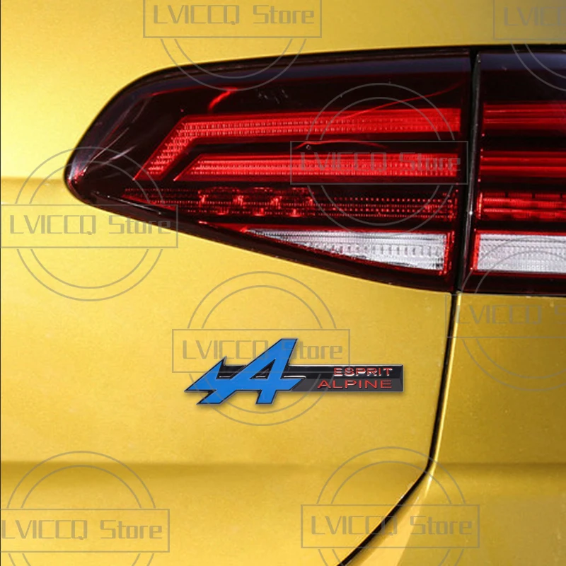 Car Front A Grille Hood Rear Trunk 3D Metal Sticker Emblem Badge For Koleos Twingo Kangoo Espace Scenic Megane Captur Kadjar RS