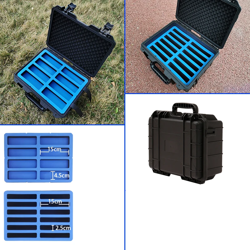 

15inch 20 slot Portable Knife Display Case Tool Box