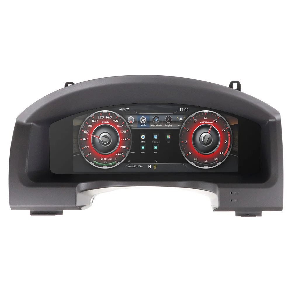 Per Land Cruiser 200 LC200 2008 - 2021 Car Digital Cluster Virtual Cockpit tachimetro Dash schermo LCD strumento GPS multimediale