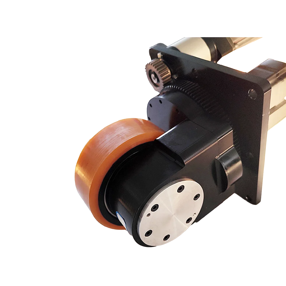 Compact Structure 300kg Payload AGV Vertical Steering Servo Motor Drive Wheel For Intelligent Agv Robot Forklift