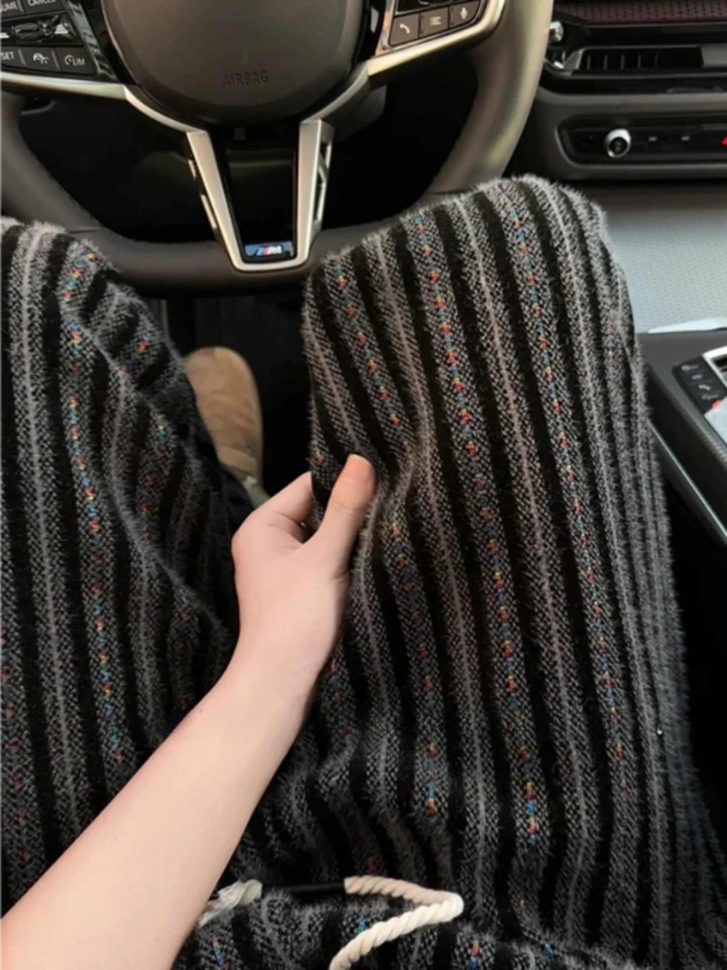 

Trendy Striped Thiened Straight Leg Men's Winter Casual Pants Loose Fit American Sle Faion Brand New Model