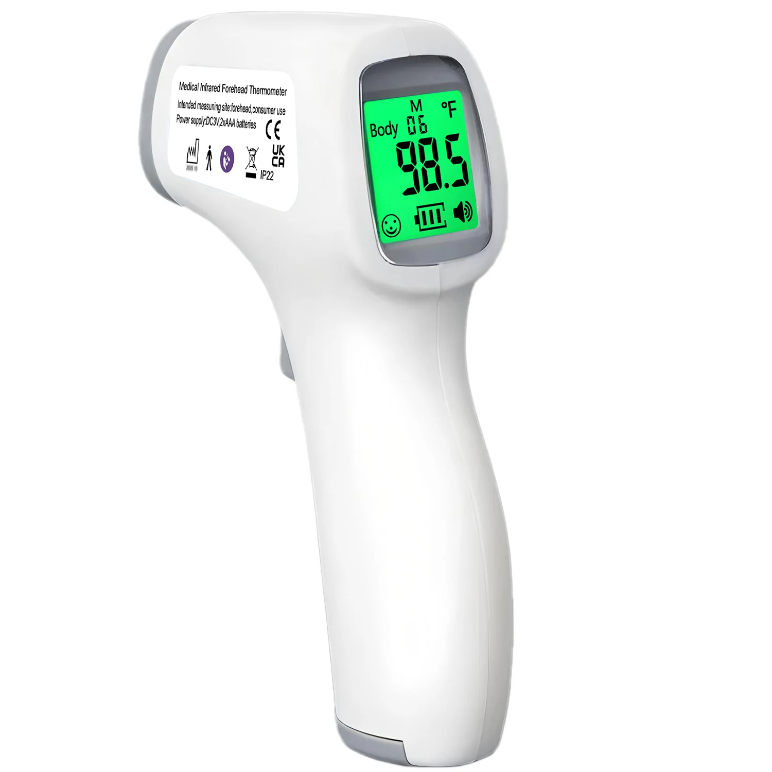 Medical Non Touch Infrared Thermometer Digital Forehead Fever Temperature Meter Home Use