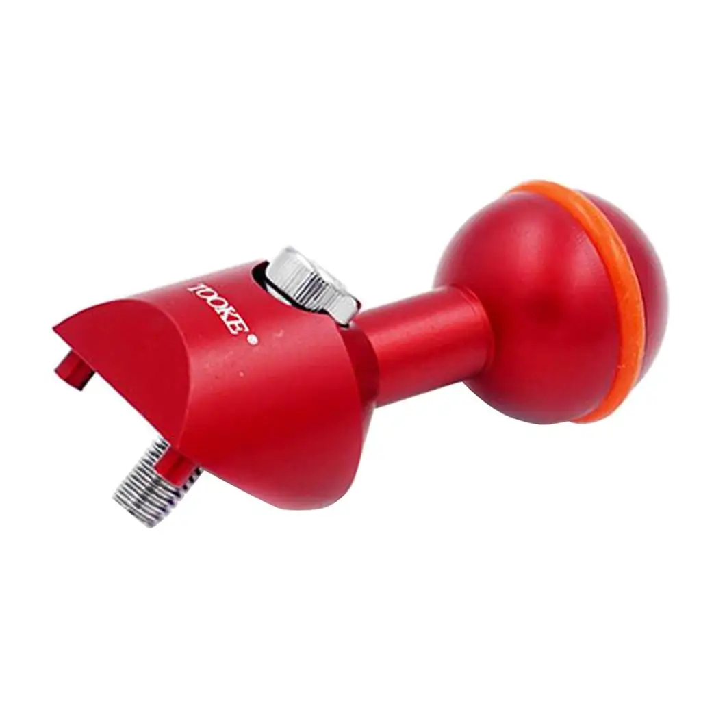 Connessione adattatore per base con testa a sfera per fotocamera subacquea