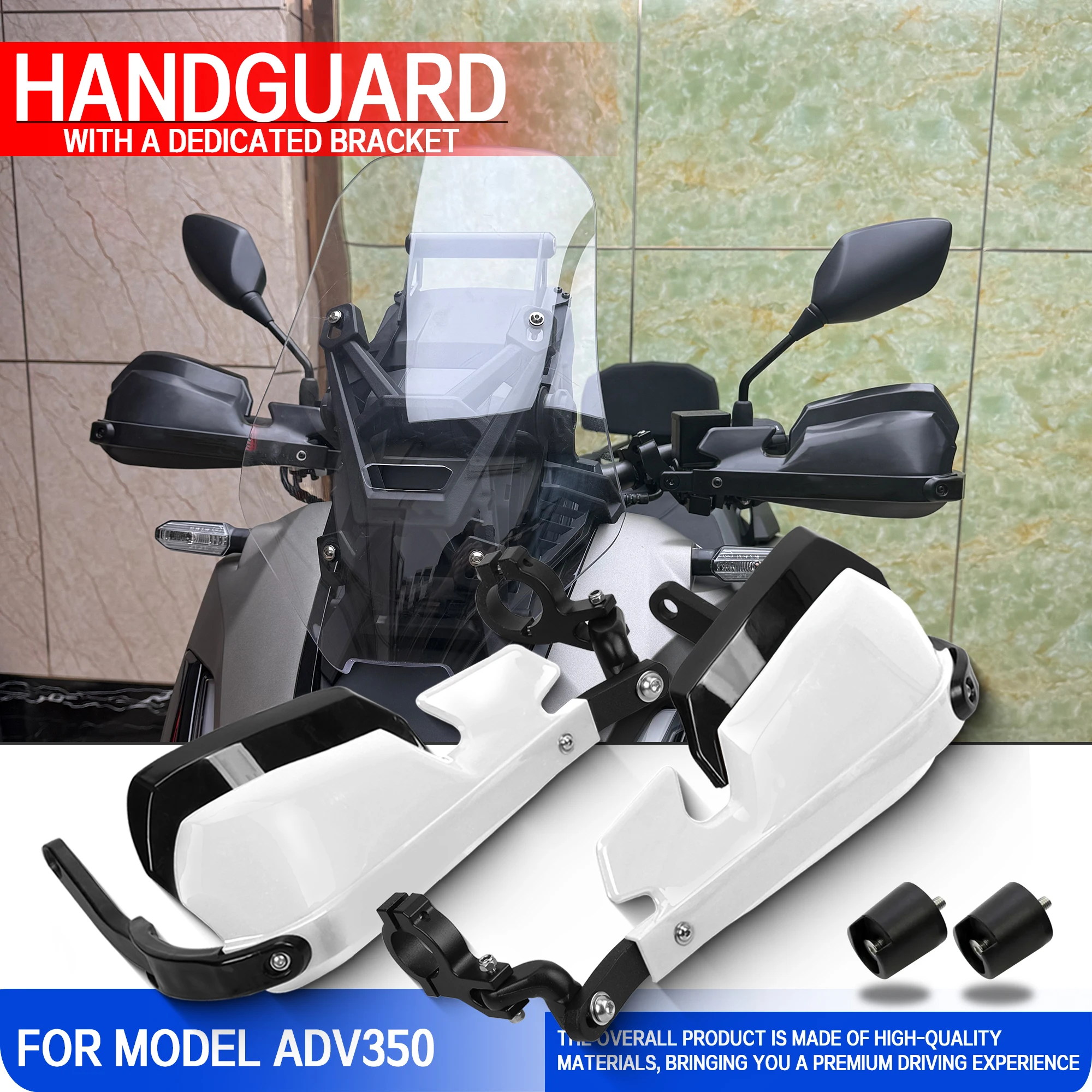 

ADV 350 со специальным защитным кронштейном для Honda ADV350, защита руля, повышенная защита рук, защита рычага, лобовое стекло