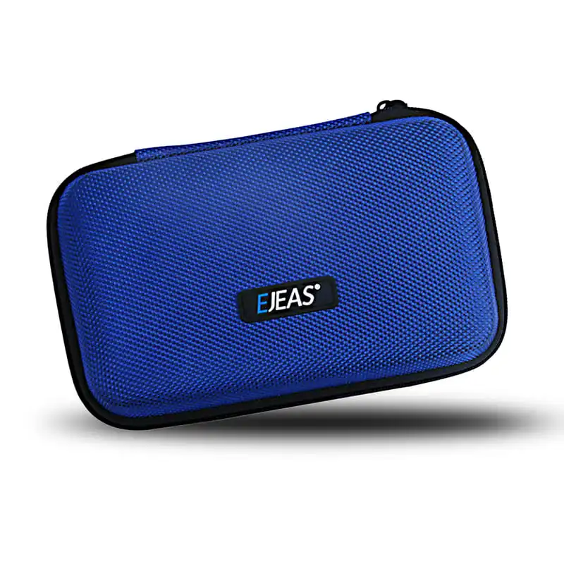 EJEAS 2Pcs Intercom Storage Case Blue Zipper Box for FBIM/V4Cplus/V6Cpro/V6C/V4C