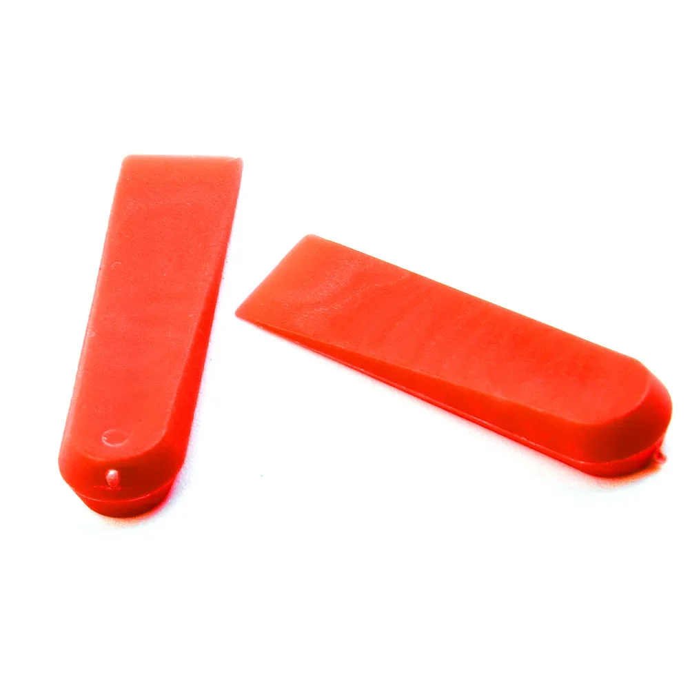 100pcs Plastic Level Wedges Tile Spacer Leveler System Tiling Flooring Wall Ceramic Laying Tool Locator Clip Construction Level