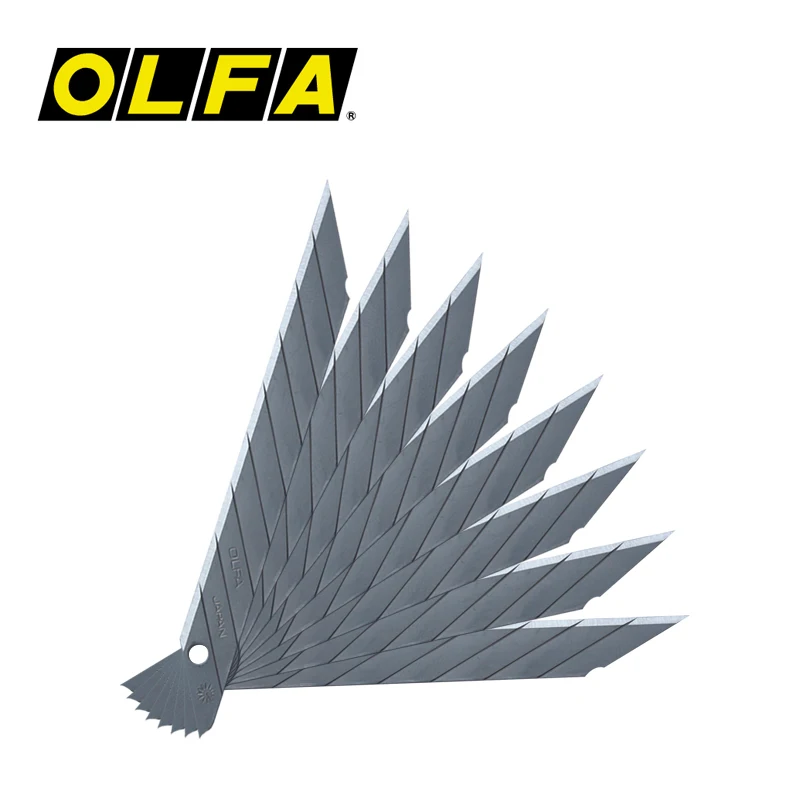 5pcs Olfa DKB-5 30 Degrees Replacement Blade 9mm 0.38mm Wallpaper Film Blade for SAC-1,LTD-01,LTD-04,LTD-05