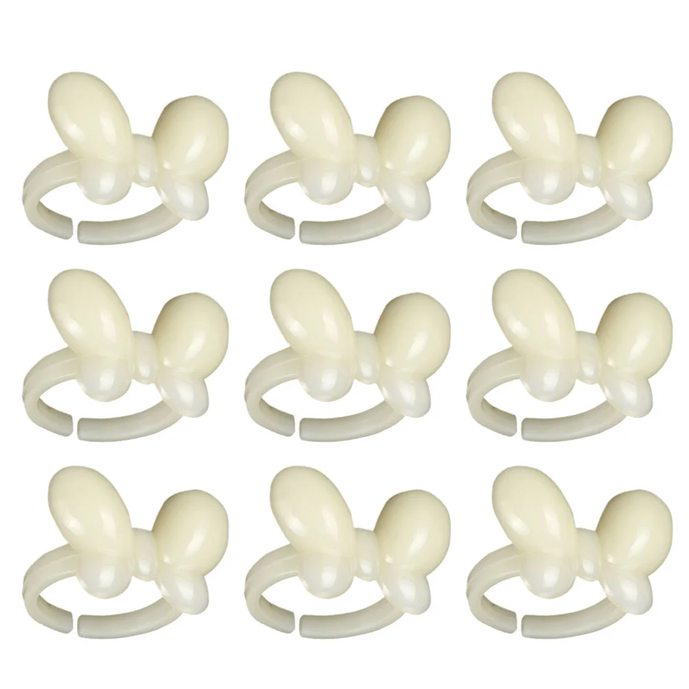

50 Pcs Ring Display Stand Nail Holder Rings for Girls False Nails Women's Gel