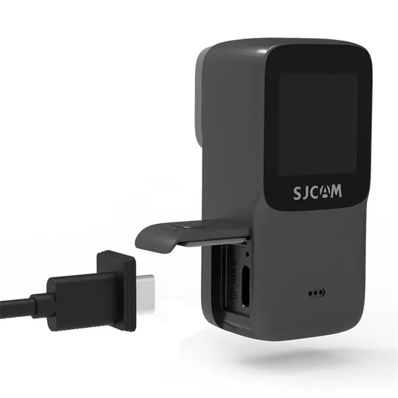 Sjcam C200 Wodoodporna kamera akcji z kablem Motocykl Motocykl Jazda na świeżym powietrzu Ładowanie podczas ładowania i nagrywania Kabel USB
