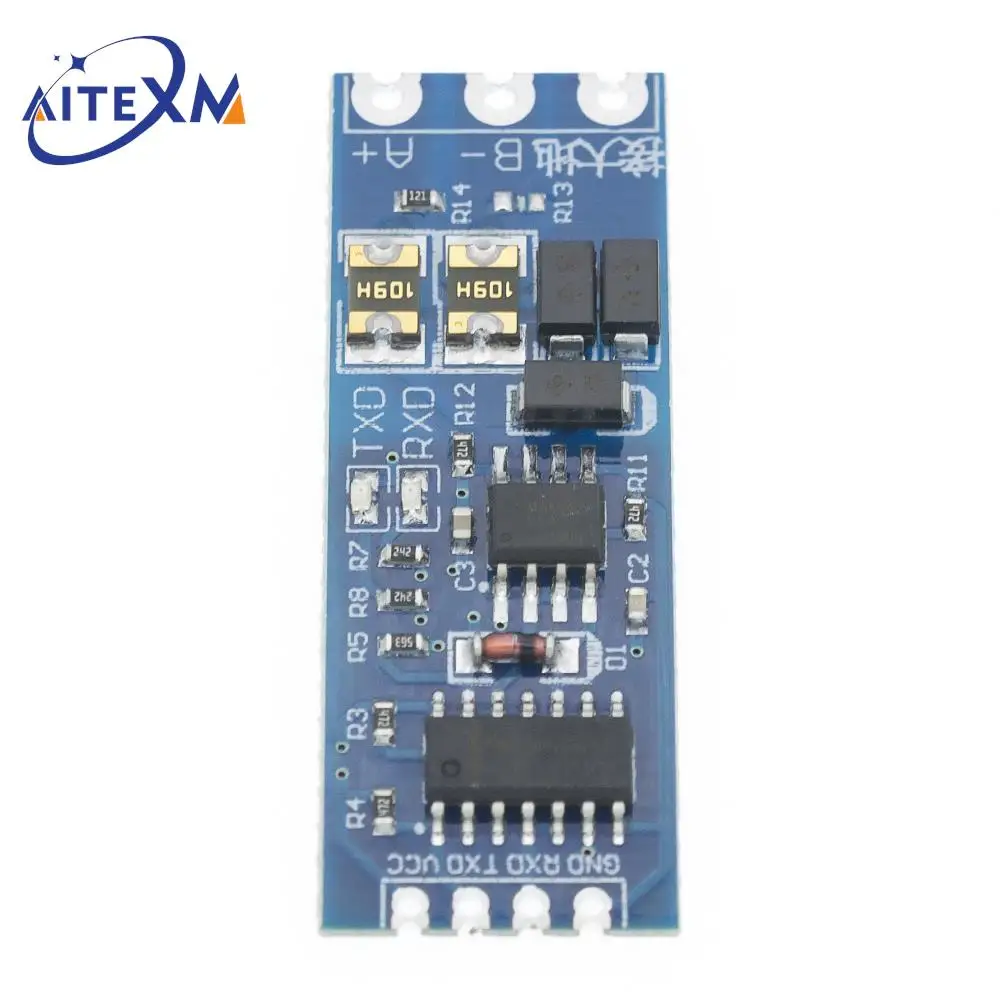 TTL Turn To RS485 Module Hardware Automatic Flow Control Module Serial UART Level Mutual Conversion Power Supply Module 3.3V 5V