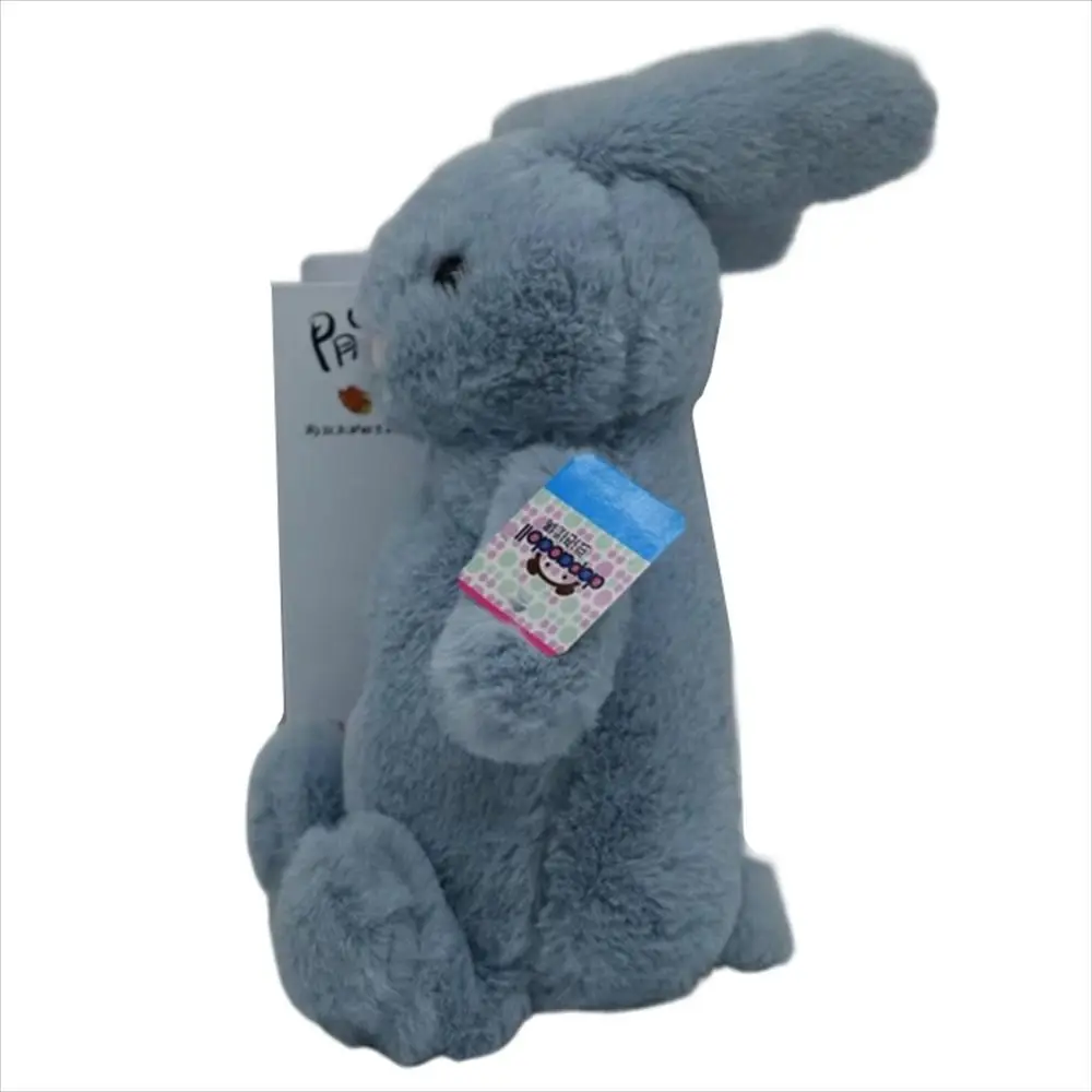 

Rabbit Shape Plush Pencil Case Plush Animal Soft-touching Stationery Pouch Stuffed Toy Cartoon Pencil Bag Pencil Box