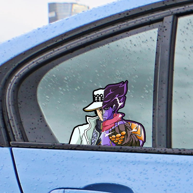 Dio Brando Jojo 'S Bizarre Adventure Anime 3D Motion Stickers Auto Stickers Voor Automotive, Airconditioner, Ipad, koelkast, Etc.