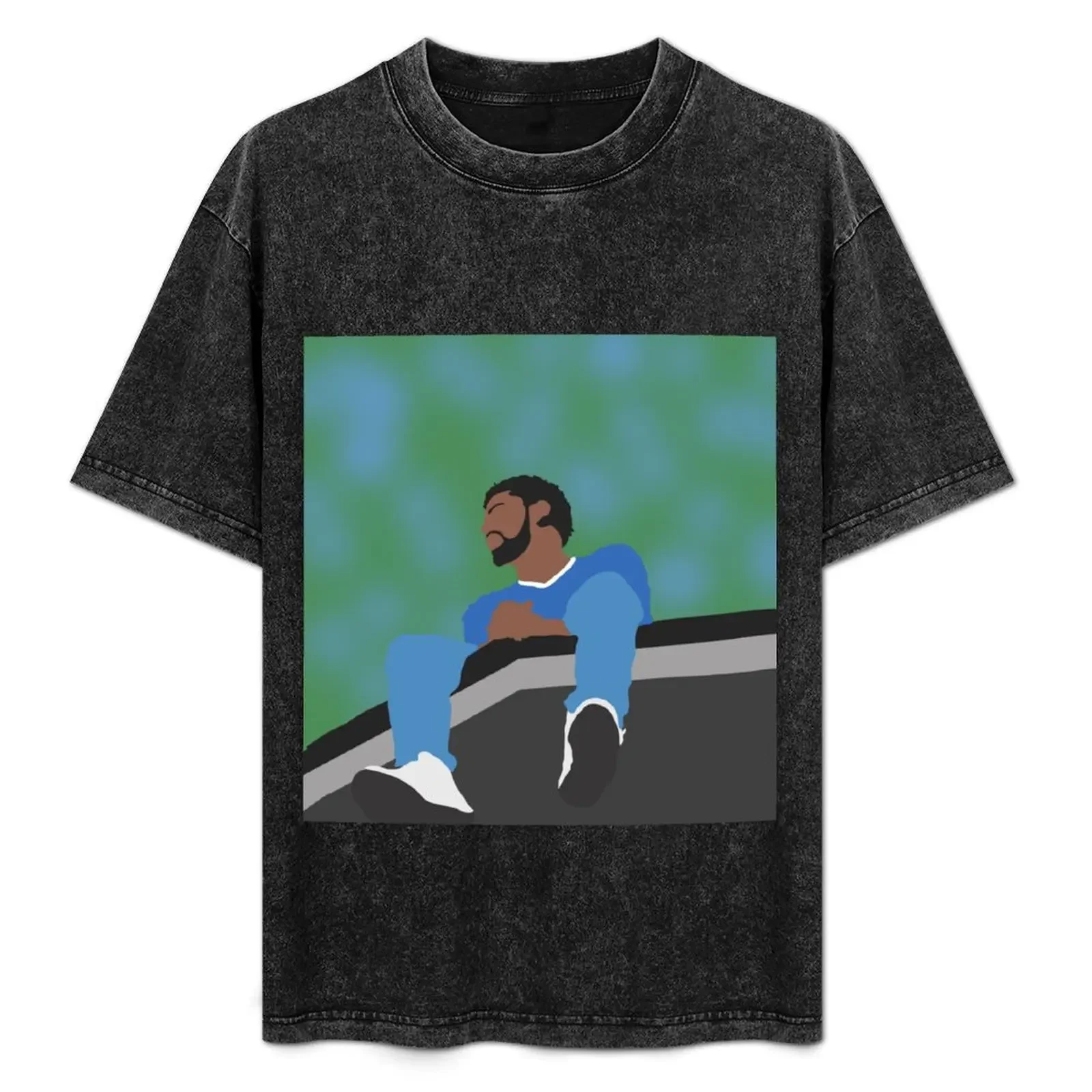 

J. Cole Minimalist Album Cover T-Shirt Short sleeve tee oversize t-shirts man croswit shirt man funny t shirts men