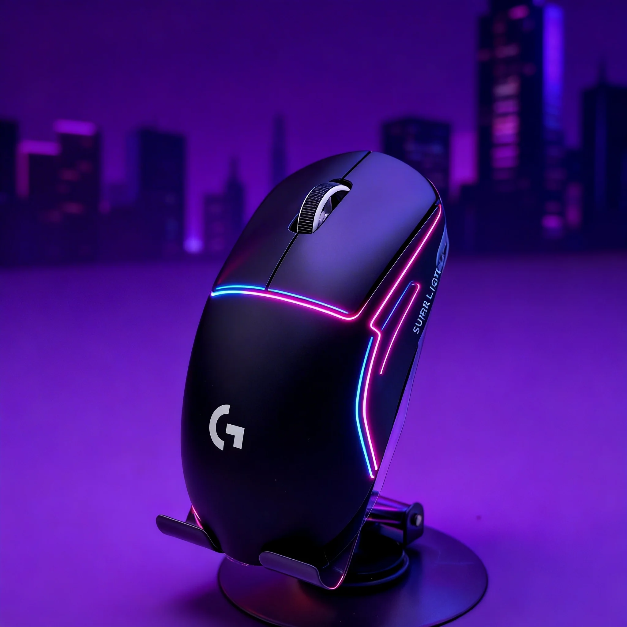 The G PRO X/G402 gaming mouse features a lightweight 60g design and a Hero2 sensor for significantly improved accuracy.