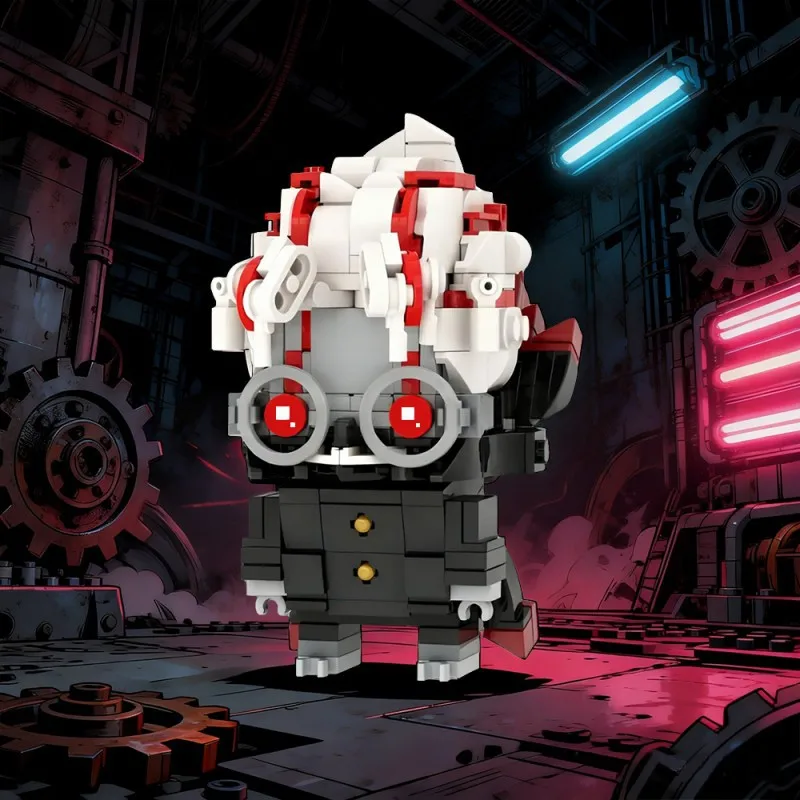 

MOC Okarun Demon Building Block Anime DanDaDan Model DIY Assemble Bricks Toys Construction Anime Fans Birthday Gifts