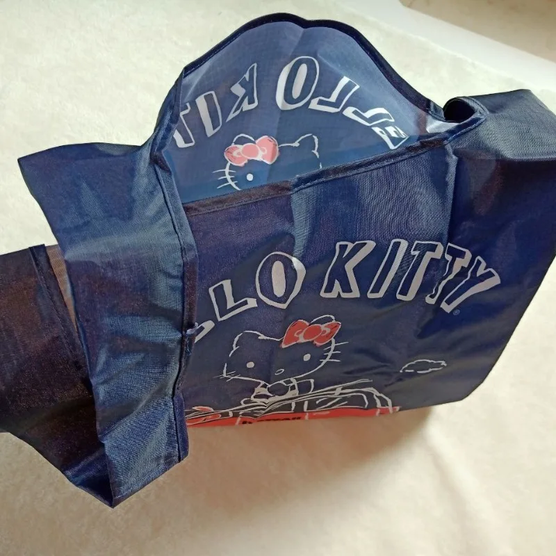 

Hello Kitty Bag Cartoon Fold Polyester Delicate Convenient Convenient Shopping Bag Practical Cute High-capacity Storage Bag
