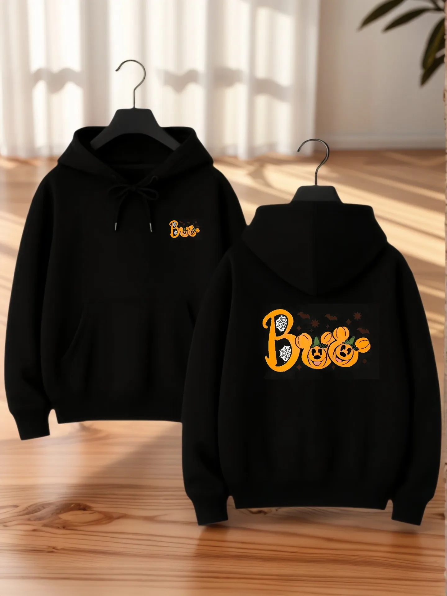 Grafik-Hoodie für Damen, Totenkopf- und Katzen-Cartoon-Druck, ästhetischer Stil, weicher Stoff, lässige Alltagskleidung, für Teenager