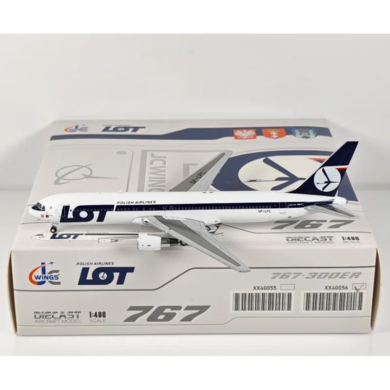 

JC Wings, литая под давлением масштаб 1/400, польские авиакомпании B767-300ER SP-LPC, модель самолета из сплава, коллекционные предметы, декоративные украшения, игрушки