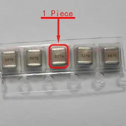 27pF 500V RF Microwave Capacitors Ceramic 1111 Size High Q Low ESR ESL Noise a270J D270 Porcelain P90 Multilayer Capacitors
