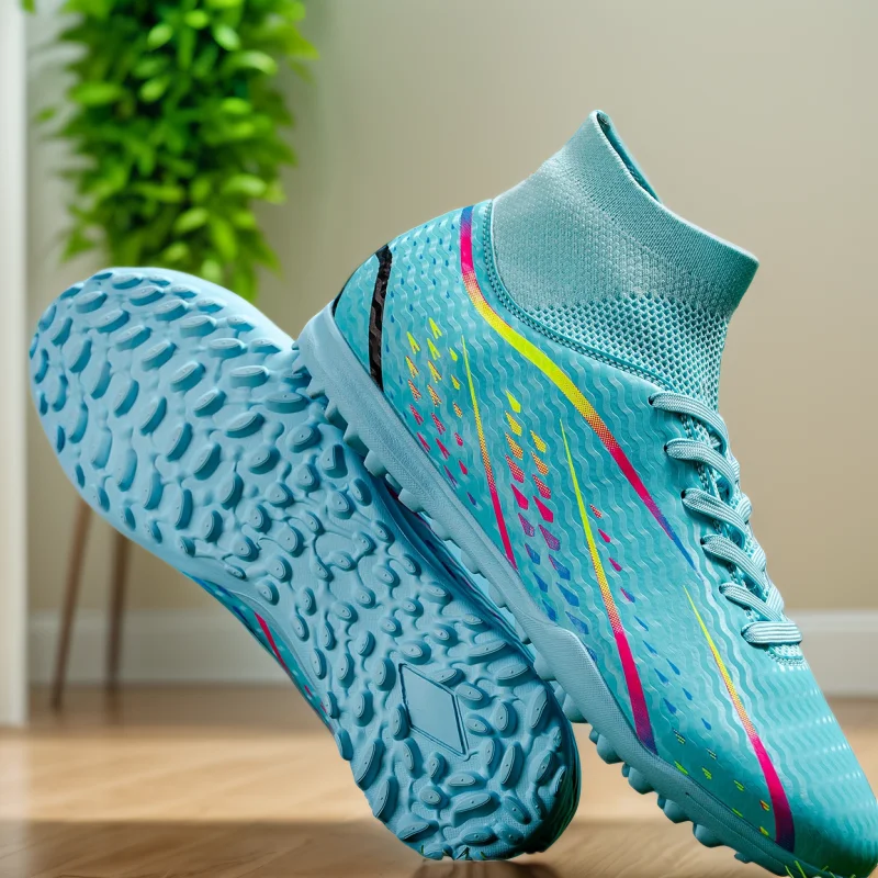 Men Soccer Shoes Professional Match Football Boots Futsal Wholesale Training Comfortable TF High-quality Non Slip Outdoor Shoes