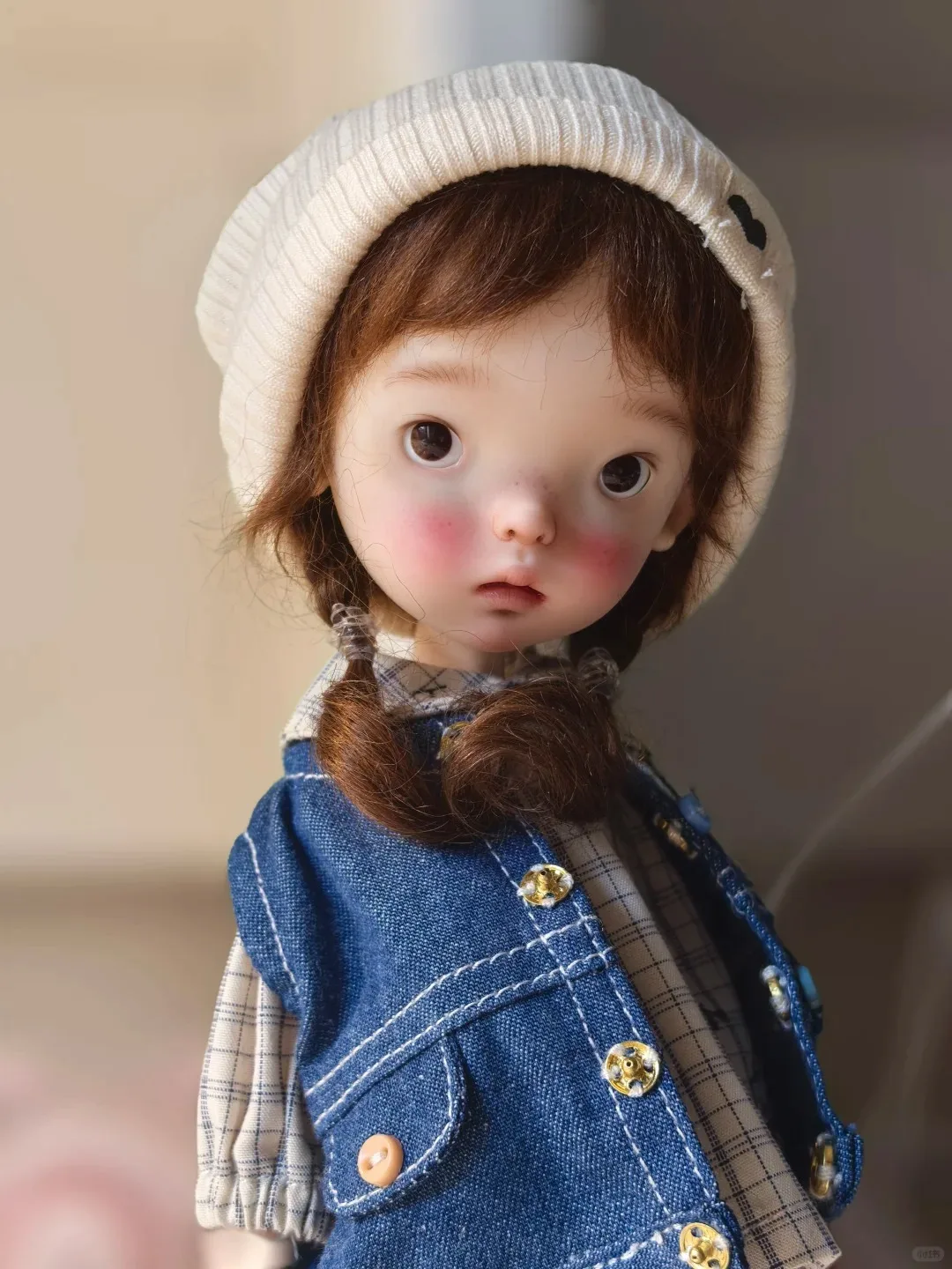 

New sd Bjd doll1/6 26cm height doudou Girl Resin Doll Art Model High Quality Toy Gift DIY spot Makeup Free shipping
