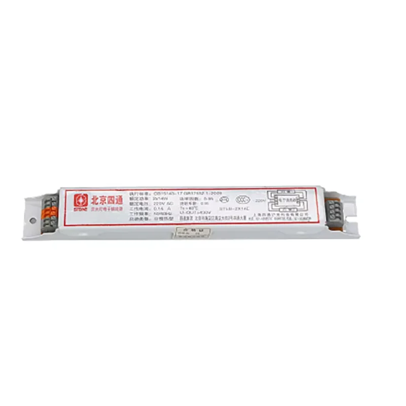 T8 Fluorescentielamp Elektronisch Voorschakelapparaat 40W 36W Een Tot Twee T5 T5 Fluorescentielampgelijkrichter 220V Huishoudelijk Gebruik
