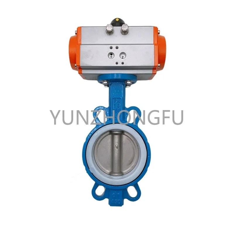 Pneumatic Actuator Butterfly Valve Dn50 65 80 100 150 250 300