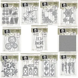 Clock Leaf 2024 New September Metal Cutting Dies For Diy Scrapbooking Crafts Maker Photo Album Template Handmade