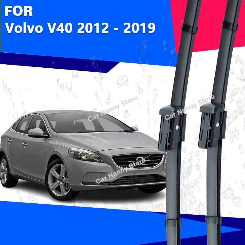 

Щетки лобового стекла для Volvo V40 2012-2019 автомобильные дворники, аксессуары для лобового стекла 2013 2014 2015 2016 2017 2018