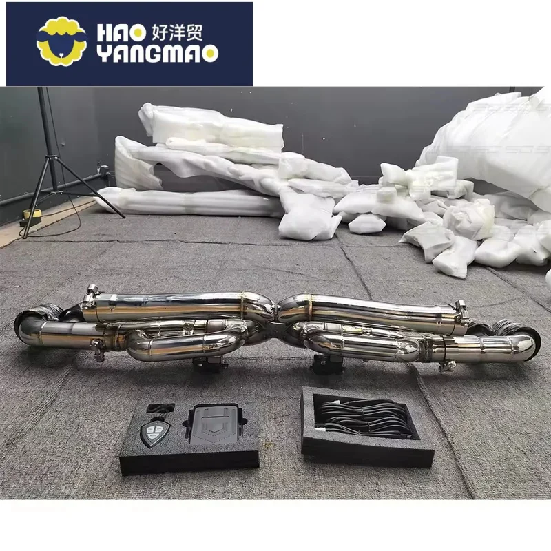 Applicable to 991 Turbo – High Quality Stainless Steel Pipes (Parts, Exhaust System Upgrade)