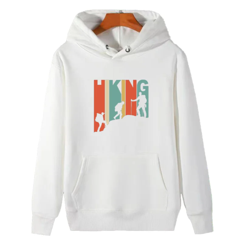 Hiking Lines Fashion Graphic Hooded Sweatshirts Winter Essentials Hoodie Thick Sweater Hoodie New In Hoodies & Sweatshirts