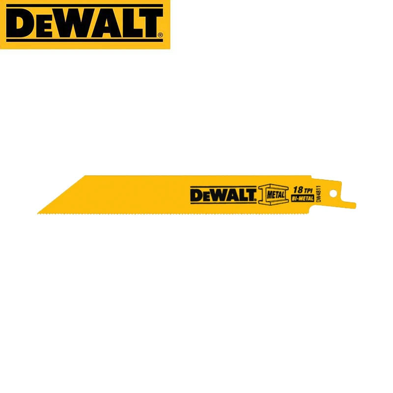 DEWALT DW4811 Metal Cutting Bi-Metal Reciprocating Saw Blades Dewalt Power Tool Accessories For DCS369 DCS386 DCS389 DCS367