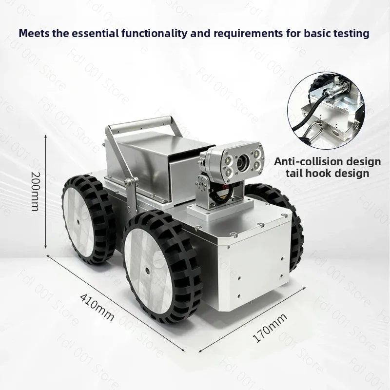 Sewer Inspection Robot Waterproof Pipe Crawler for Pipeline Detection
