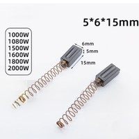 Suitable For 1500/1600W Hot Air Plastic Welding Gun, Carbon Brush Welding Gun Accessories 5X6X15MM