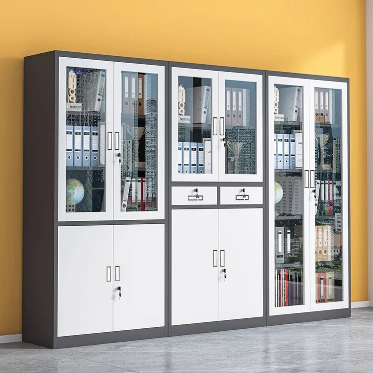 2026 Large - Capacity Steel Document Cabinet with Dividers for Organized Storage of Office Files