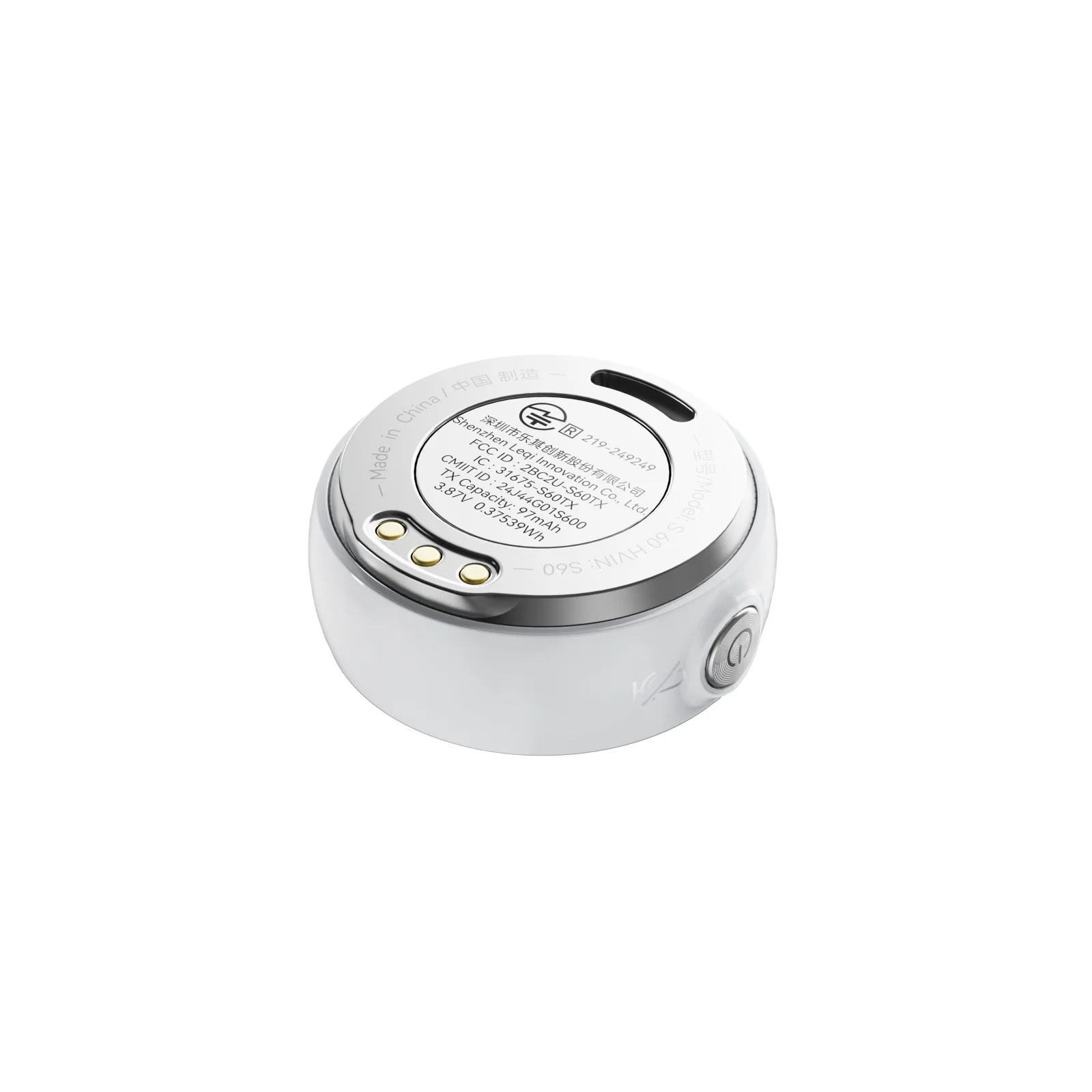 Smallrig S60 mikrofon nirkabel, USB-C putih 300m kinerja tinggi transmisi sinyal mikrofon Mini 48khz rekaman Audio 24-bit
