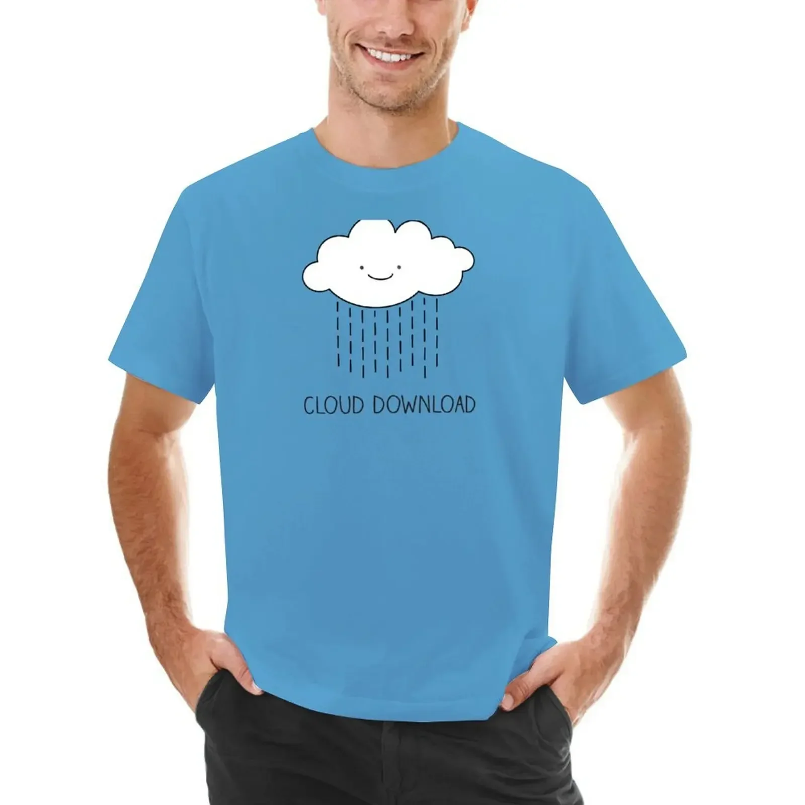 Cloud download T-shirt new edition boys animal print men t shirts