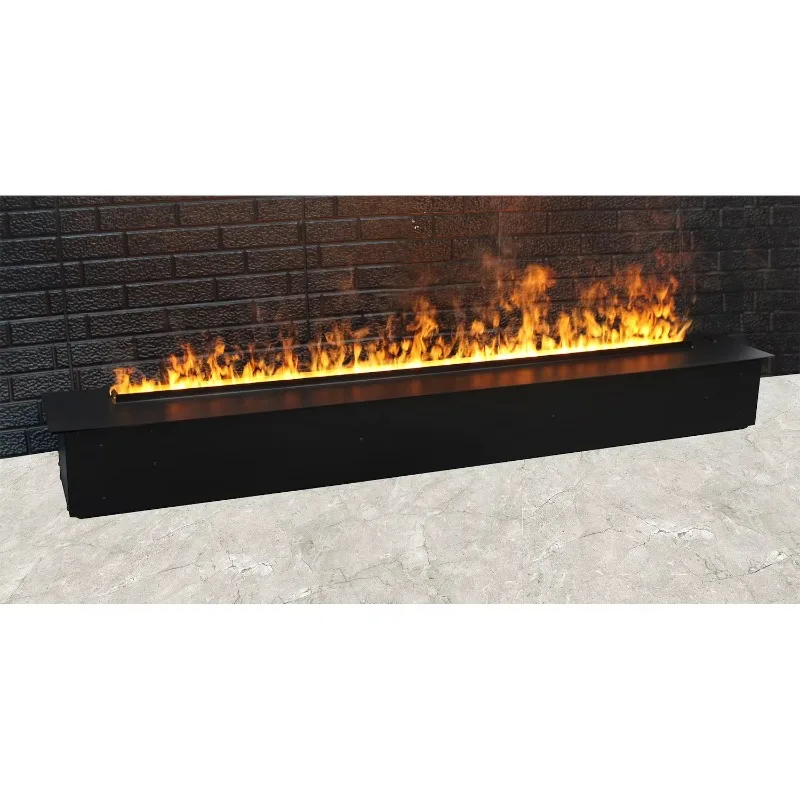Cassette 1500 Flat Panel Version Atomization Fire Steam Fireplace Flame Effect Water Vapor Dampf