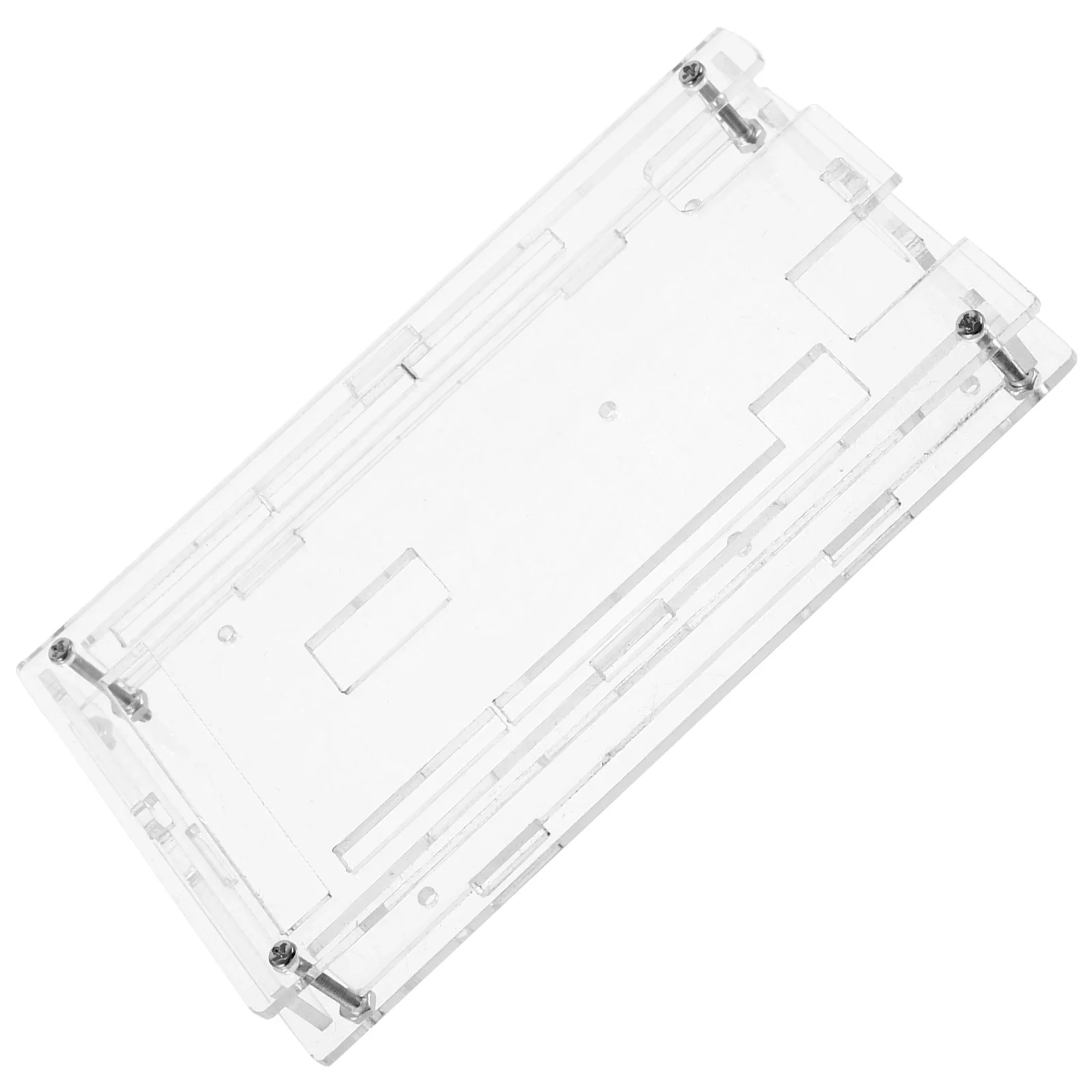 

Development Board Acrylic Shell Fixing Frame Heat Dissipation Enclosure Compatible 3D Printer Accessories Development