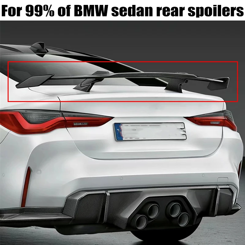 

For BMW Benz Audi Toyota BRZ Honda Kia Hyundai Mazda VW MG5/6 etc MP Style universal carbon fiber Rear trunk lid spoiler Airfoil