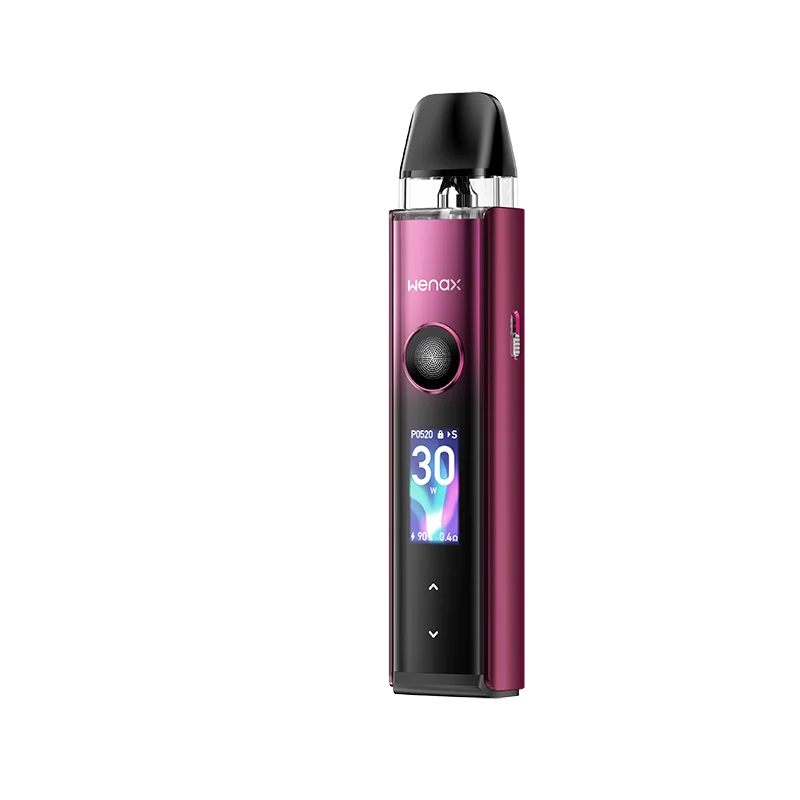 GeekVape-Wenax Q Vape Kit Pro ، 30 واط ، بطارية مللي أمبير في الساعة ، سحب تلقائي ، 2 ، خرطوشة Q ، 0.8 أوم ، مبخر السجائر الإلكترونية الأصلي