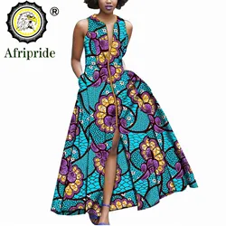 2024 sukienki afrykańskie dla kobiet Dashiki Print Plus rozmiar wiosna i lato Slim Fit wesele Mini spódniczka S 1925024