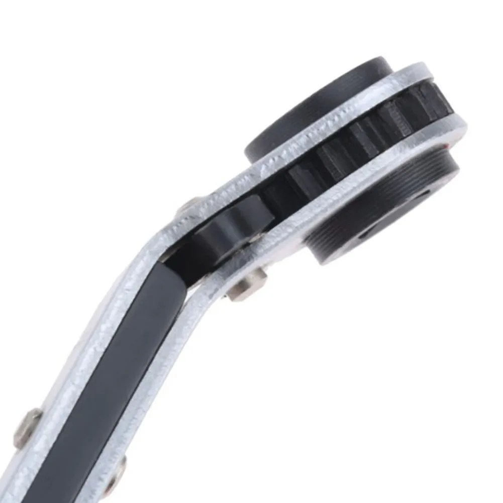 Wrench Air Conditioning Refrigeration Valve Tool 4 Square Sizes Ratchet Wrench for HVAC/Refrigeration Valve Service