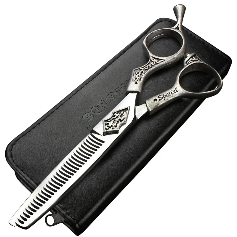 Hair Salon Barber Professional Hairdressing Scissors Unique Shape 6