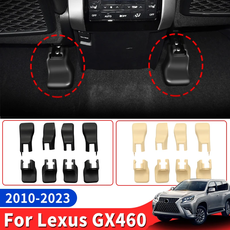 

For 2010-2023 Lexus GX 460 Seat track Protective cove interio upgrade Seat Slide Cover Replace Accessories Car Tools Tuning