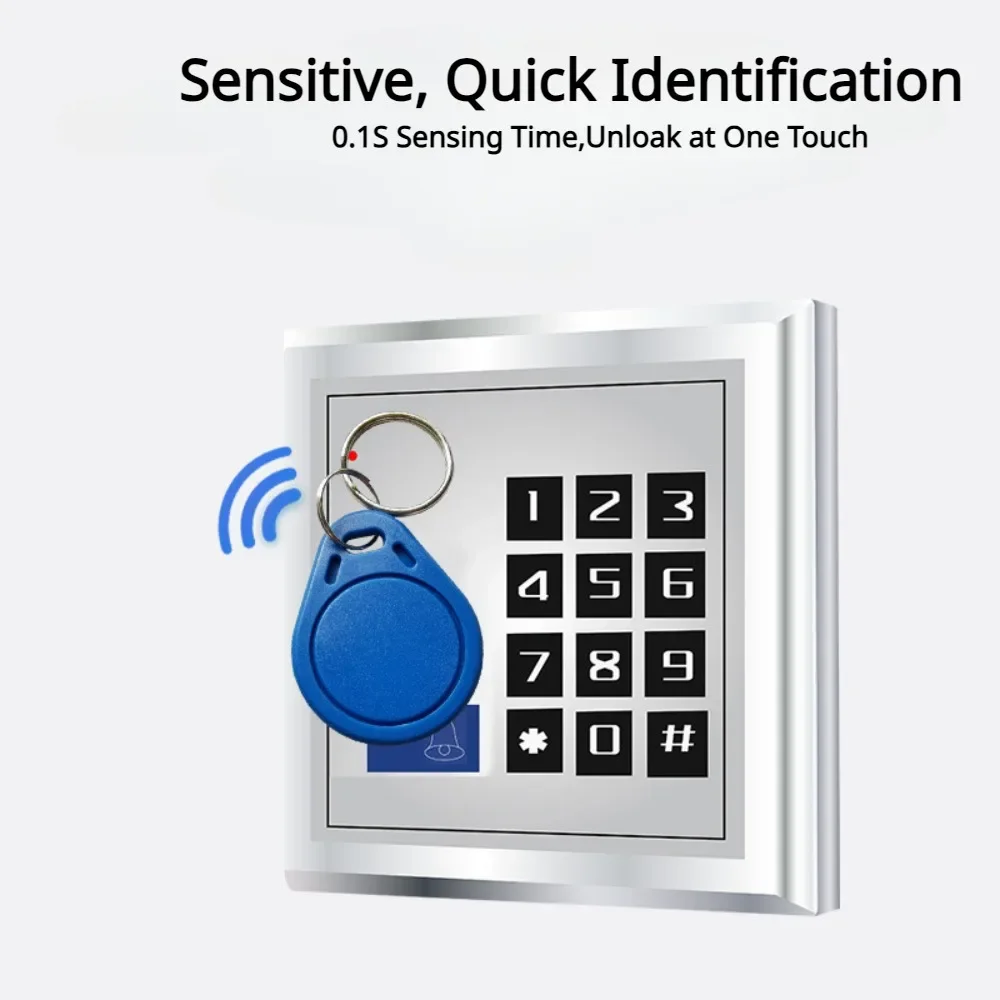 Porte-Clés Modifiable avec Carte UID IC, NDavid Rfid, Dallas, 13.56MHz, Secteur 0, Multi Documents en Option, 5 Pièces