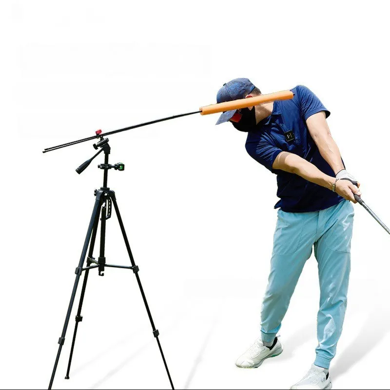 Big Discount MELELINKS Multi-Functional Golf Swing Trainer with Aluminum Stand and Foam Rod, M8+PRO Model, 360° Adjustable