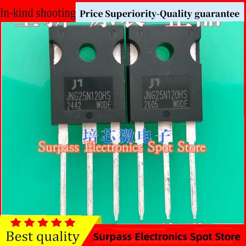 50PCS-100PCS  JNG25N120HS  IGBT  1200V 25A Price Superiority-Quality guarantee