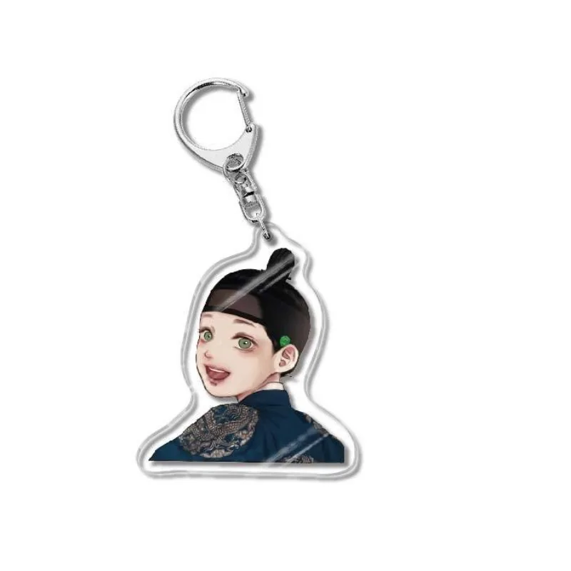 The Ghosts Nocturne Korean Anime Keychain Women Men Acrylic Key Chain For Boys Girls Pendant Kawaii Ornament Jewelry Wholesale