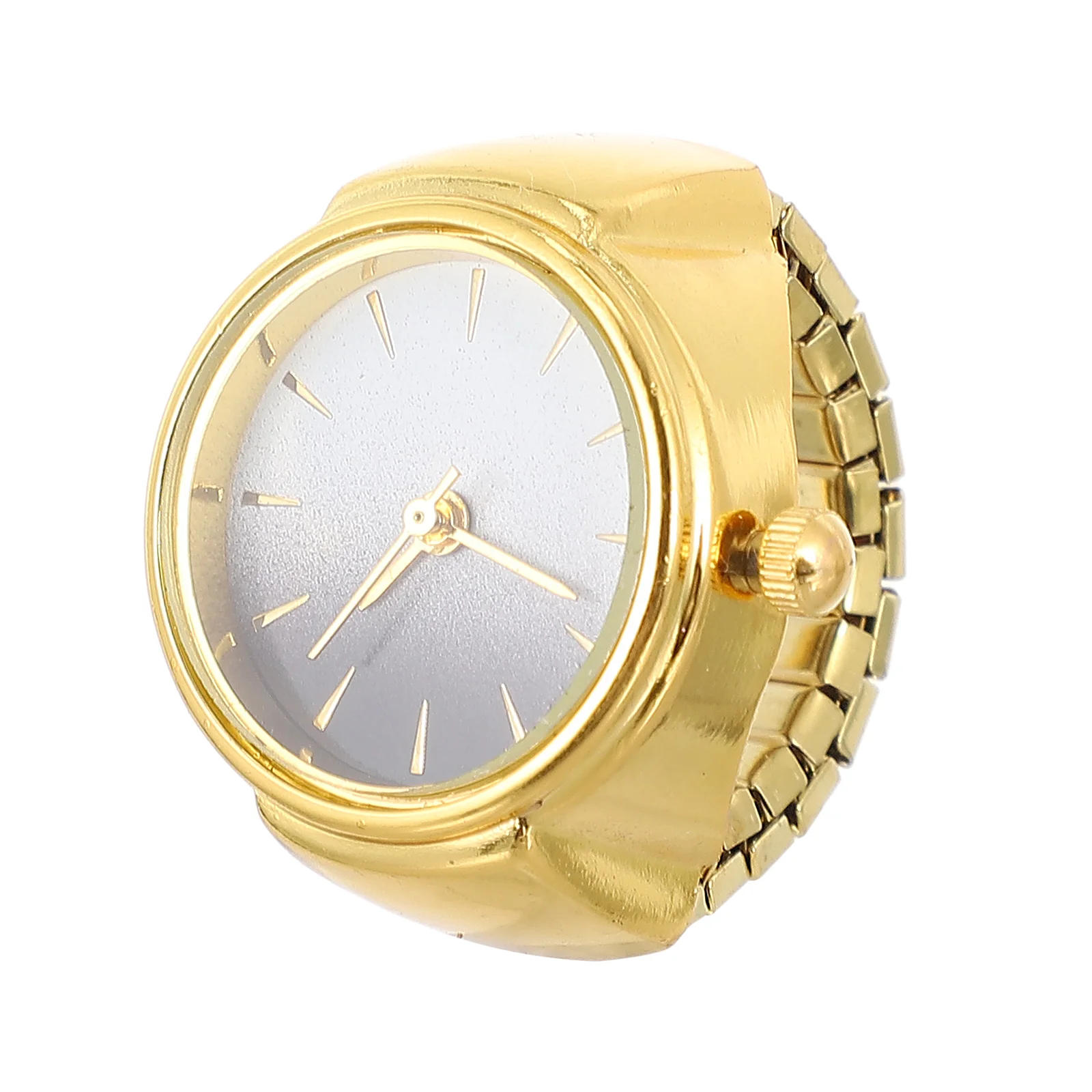 Ring Watch Casual Finger Fashion Quartz Festival Gift Elastic Watches for Ladies